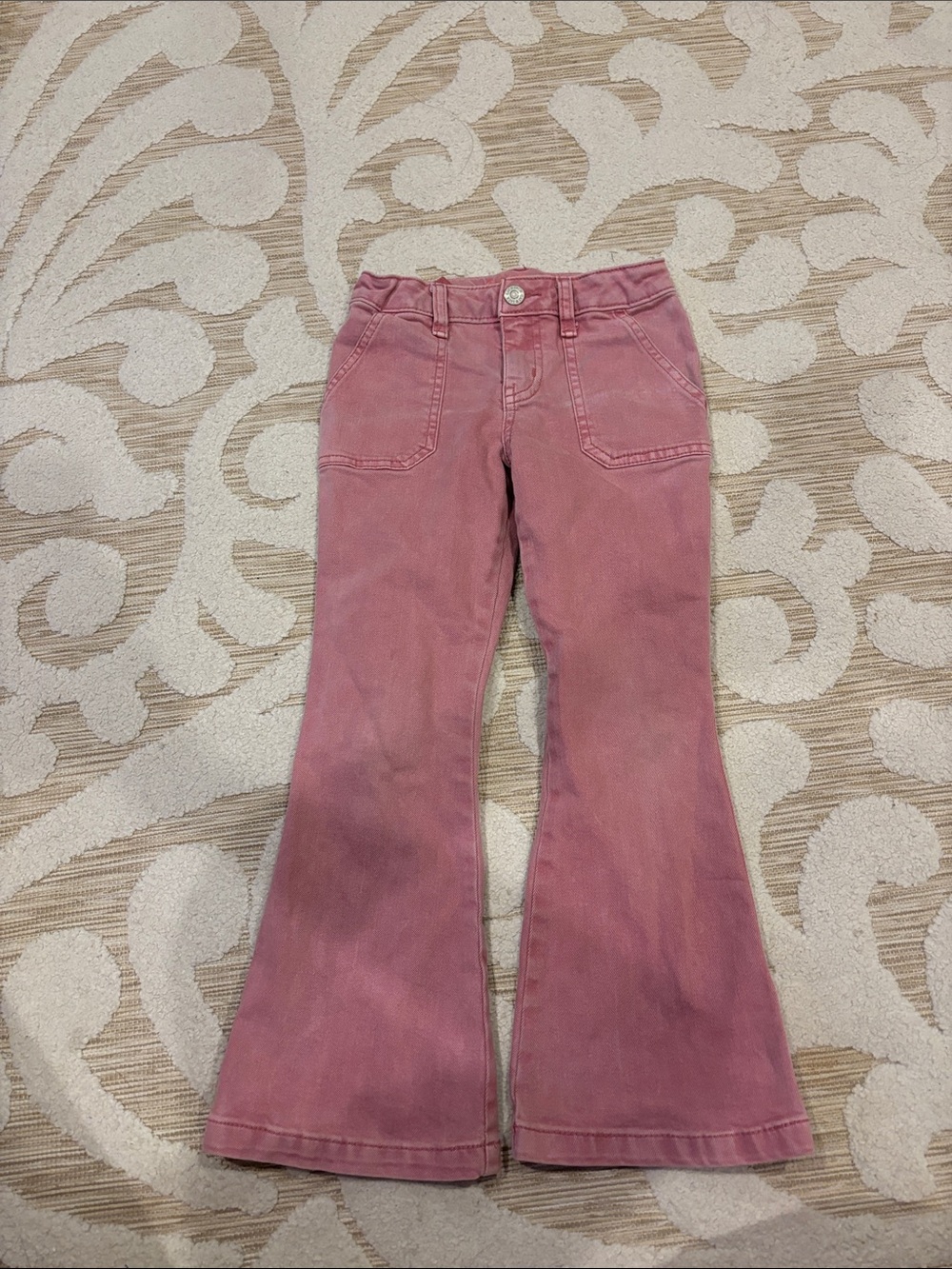 Cat and Jack girls pink jeans